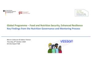 Food and nutrition security