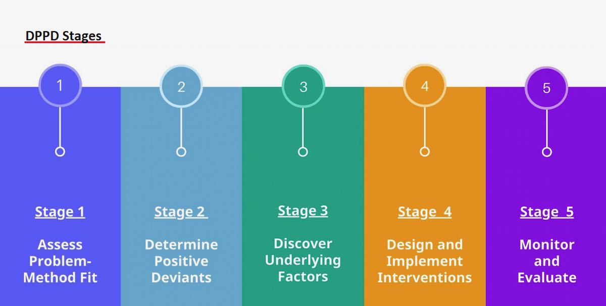 stages Data Powered Positive Deviance stages