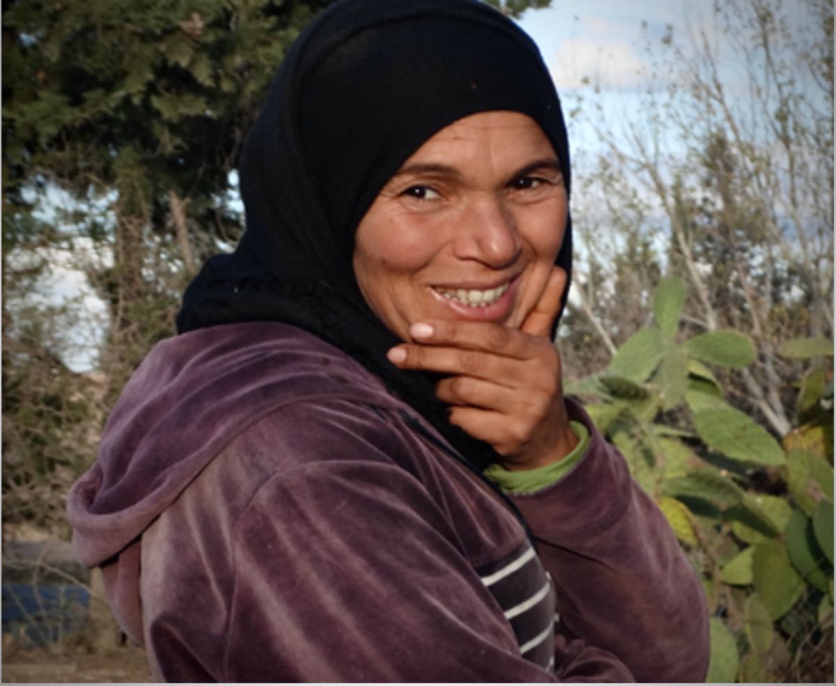 female farmer in tunisia