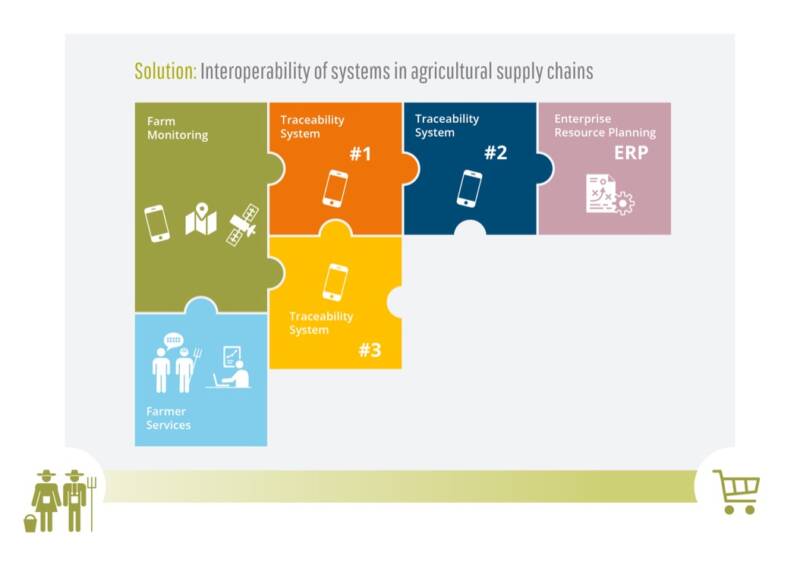 Solution: Interoperability of systems in agricultural supply chains